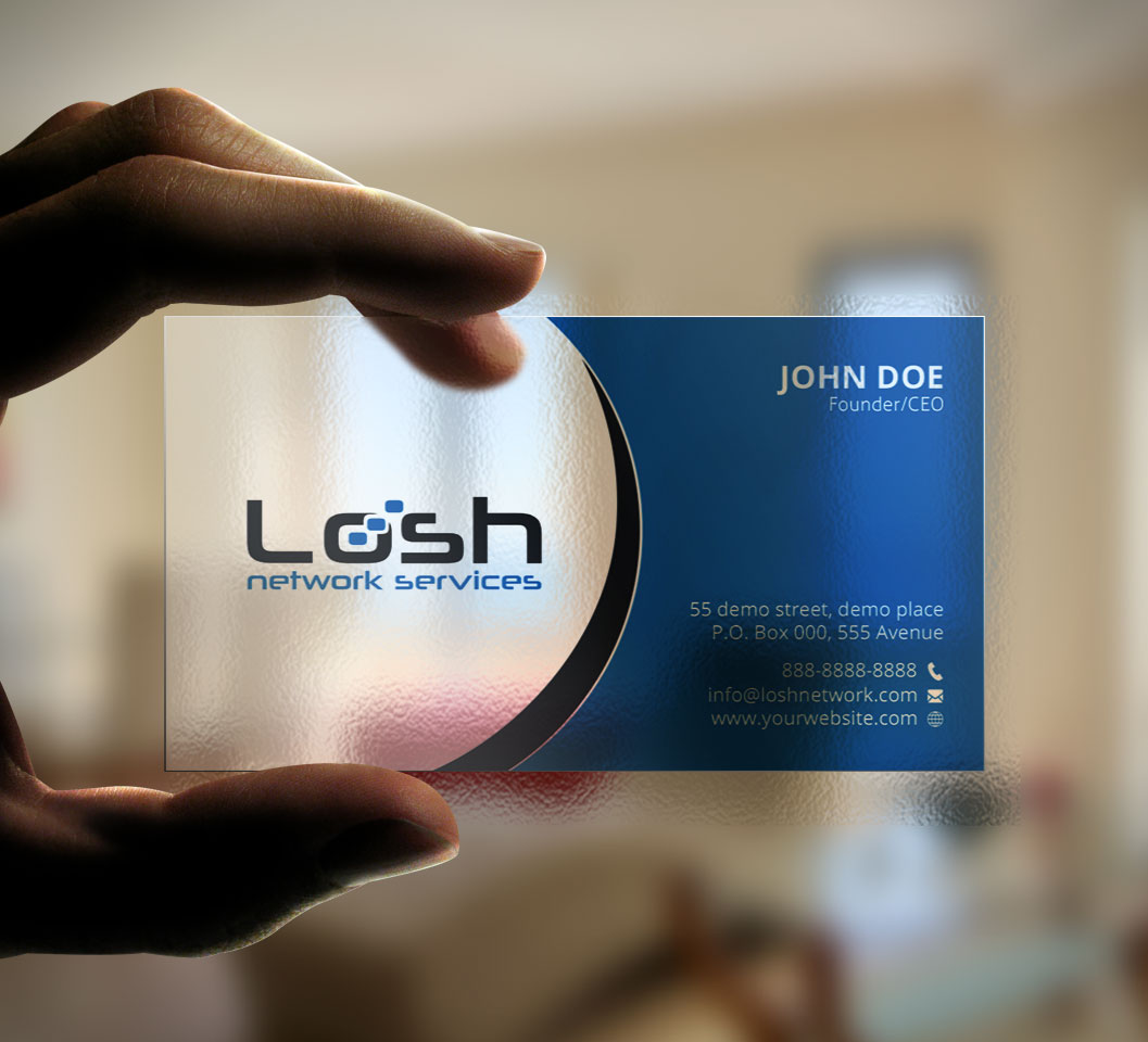 Stationery Design by Right_D for Losh Network Services | Design #13607585