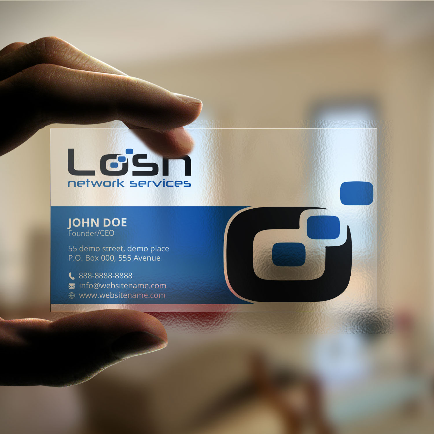 Diseño de Papelería por Right_D para Losh Network Services | Diseño #13677539