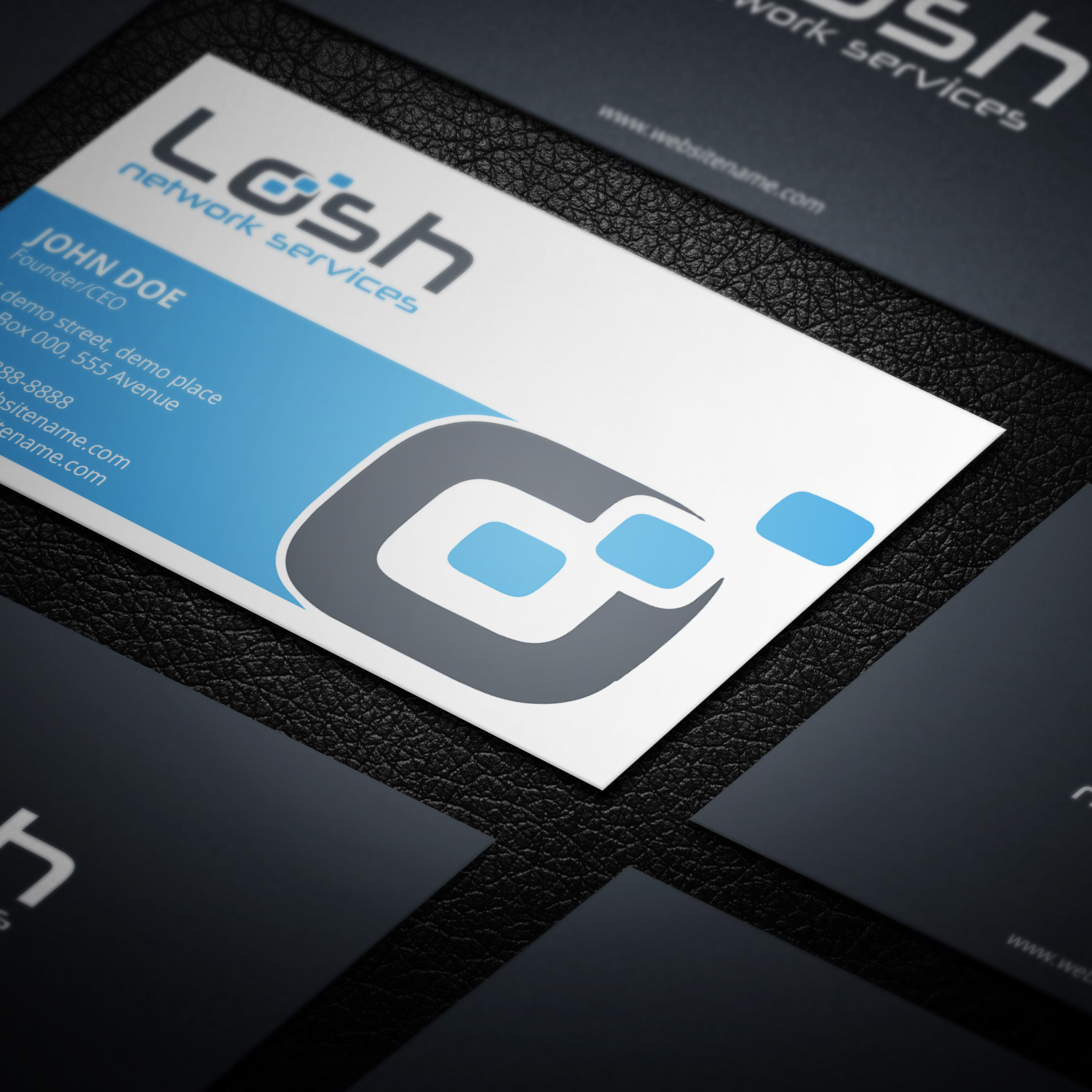 Stationery Design by Right_D for Losh Network Services | Design #13677556