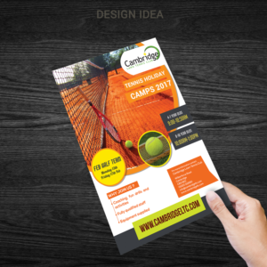 Diseño de Flyer por Venkat para Cambridge Lawn Tennis Club  | Diseño: #13696033