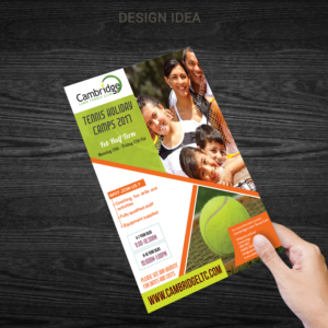 Diseño de Flyer por Venkat para Cambridge Lawn Tennis Club  | Diseño: #13760909