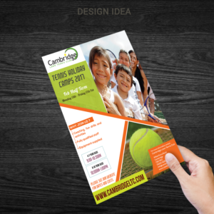 Diseño de Flyer por Venkat para Cambridge Lawn Tennis Club  | Diseño: #13760911