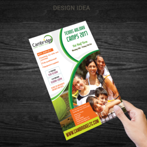 Diseño de Flyer por Venkat para Cambridge Lawn Tennis Club  | Diseño: #13760916