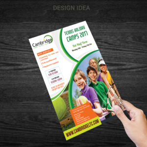 Diseño de Flyer por Venkat para Cambridge Lawn Tennis Club  | Diseño: #13760917