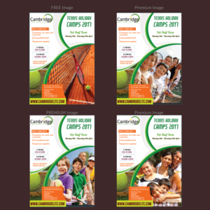 Diseño de Flyer por Venkat para Cambridge Lawn Tennis Club  | Diseño: #13810322