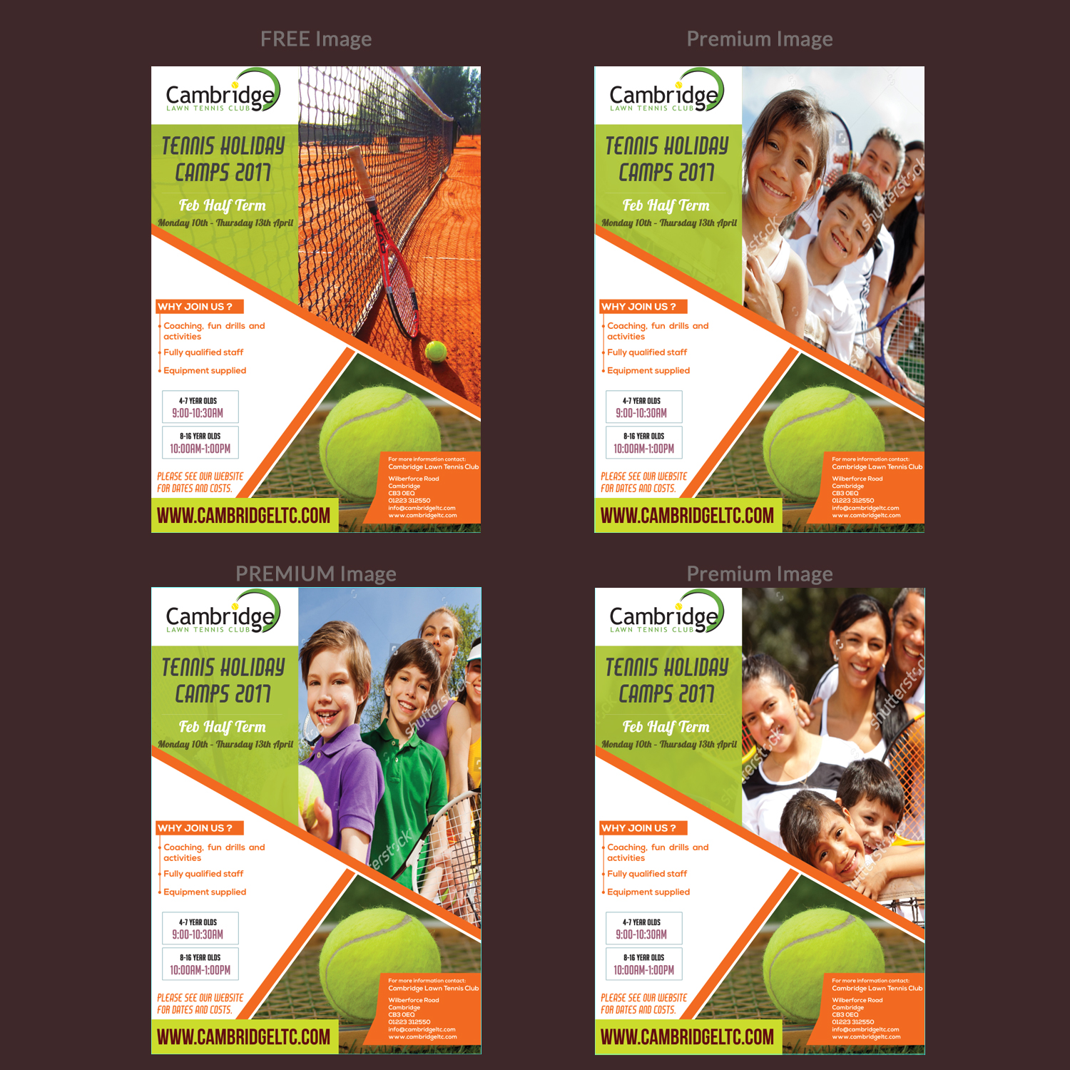 Diseño de Flyer por Venkat para Cambridge Lawn Tennis Club  | Diseño #13810323