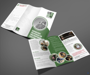 Flyer Design by uniquedesign10 for Got Your Six Support Dogs | Design: #13607977