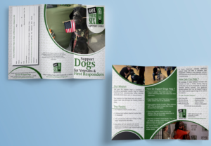 Flyer-Design von Impressive Solutions für Got Your Six Support Dogs | Design: #13583258