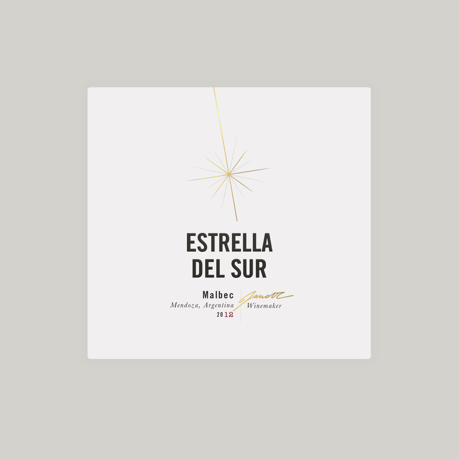 Label Design by Oveja Quiroga for Dalziel & Vine LLC | Design #13642484