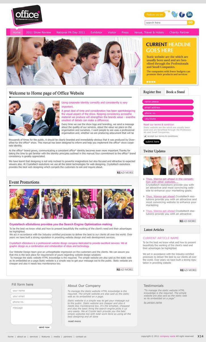 Diseño Web por pb para este proyecto | Diseño #539175