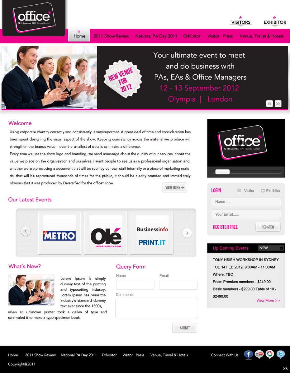 Diseño Web por pb para este proyecto | Diseño #539476