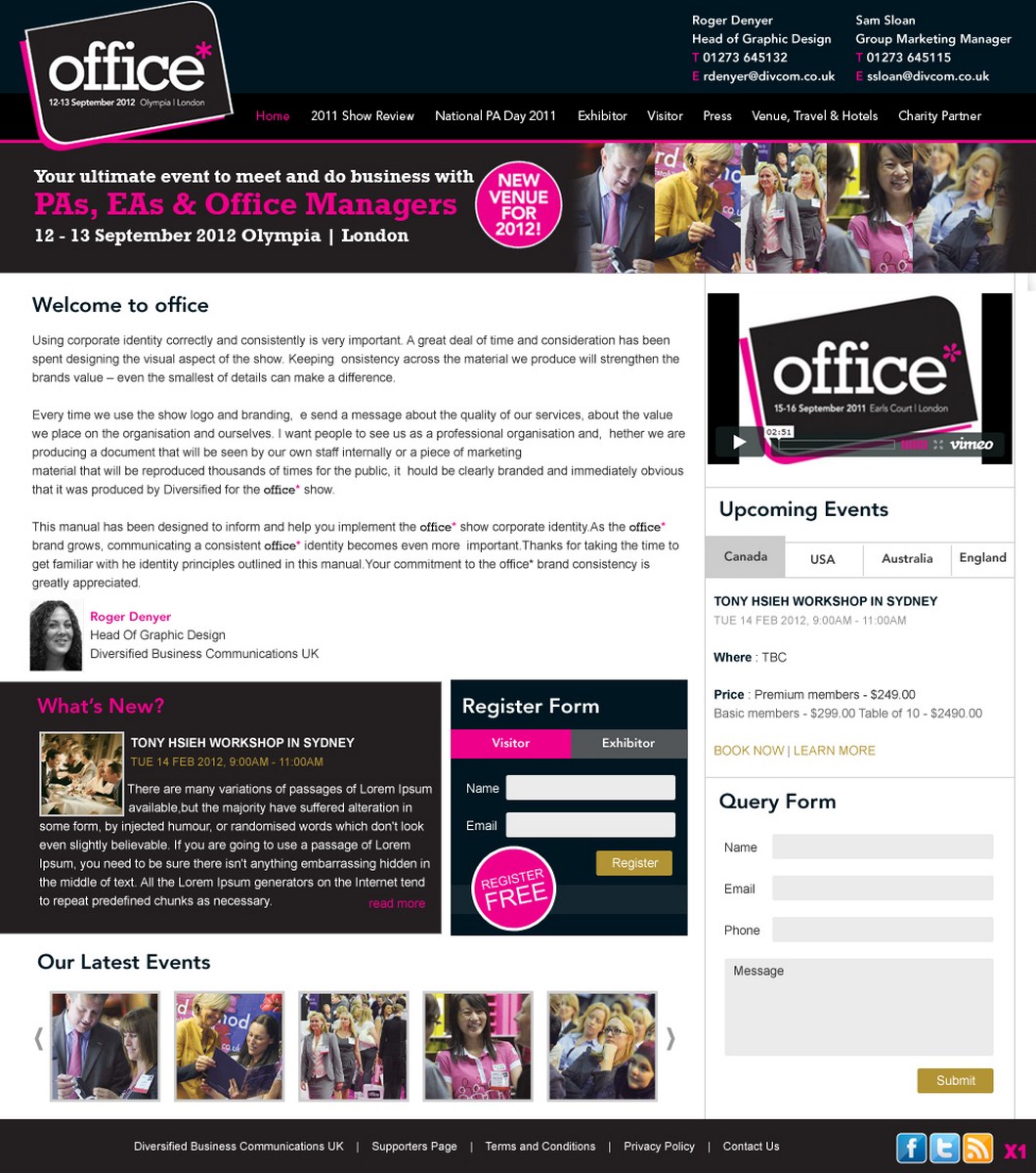 Diseño Web por pb para este proyecto | Diseño #539479