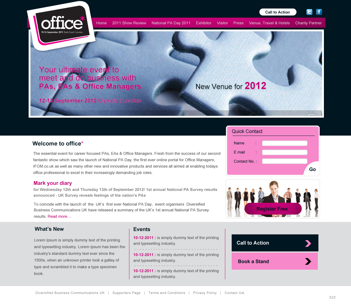 Diseño Web por pb para este proyecto | Diseño #542554