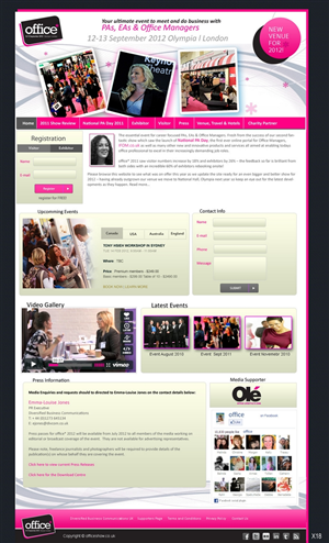 Web Design by pb for this project | Design: #542557