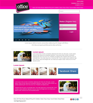 Web Design by pb for this project | Design: #542984