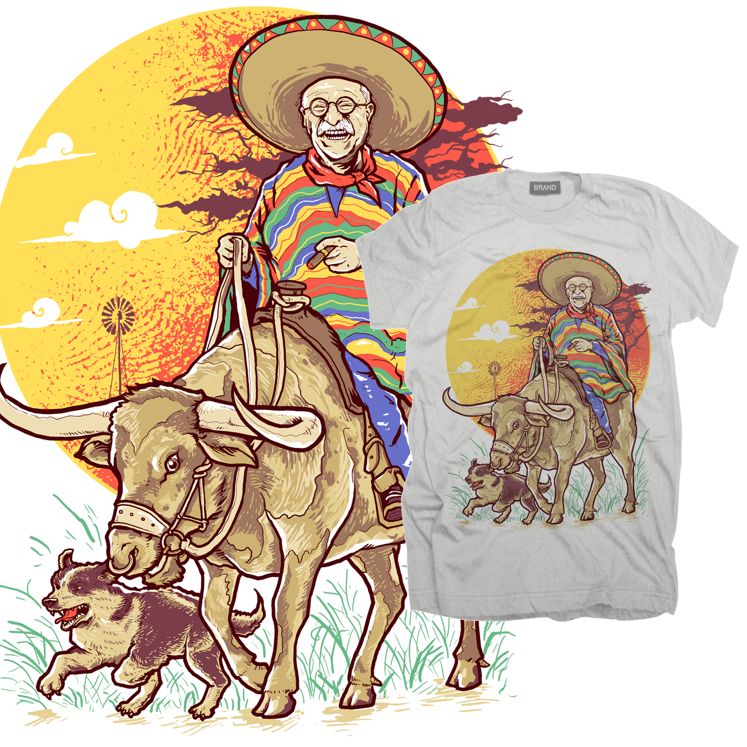 T-shirt Design by krizvector for Harrison Jet Guns II, LP | Design #13606799