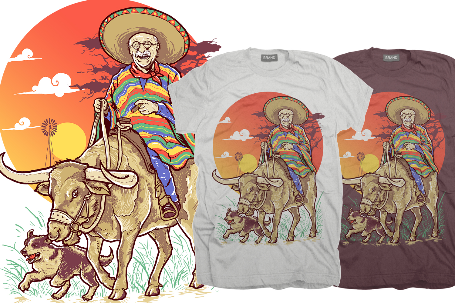 Diseño de Camiseta por krizvector para Harrison Jet Guns II, LP | Diseño #13621437