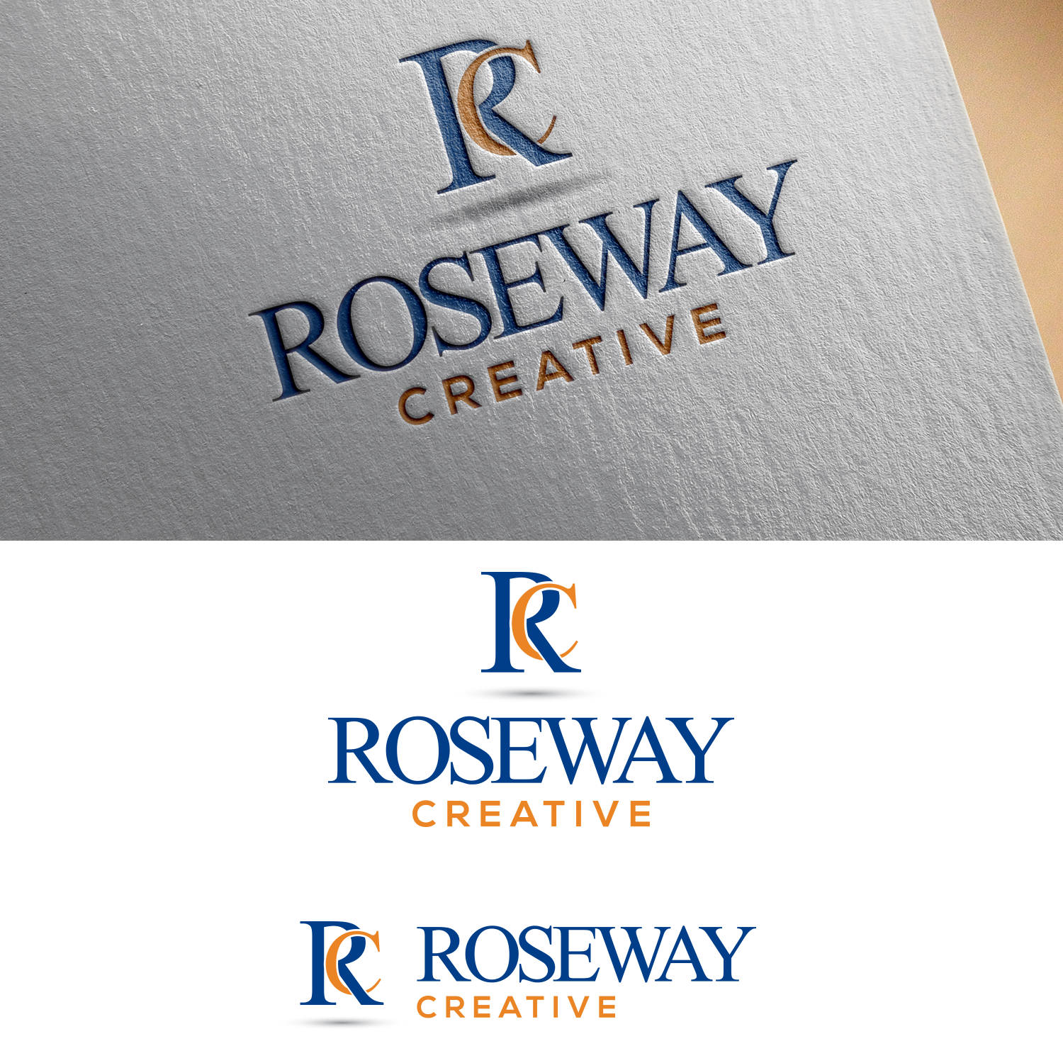 Logo Design by Hsi Graphics for Roseway Creative | Design #13592585