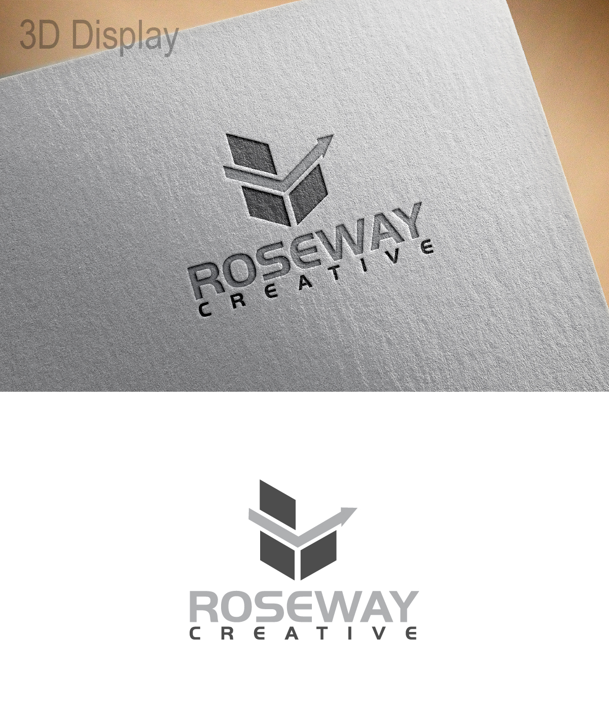 Logo Design by 3Guys for Roseway Creative | Design #13580637