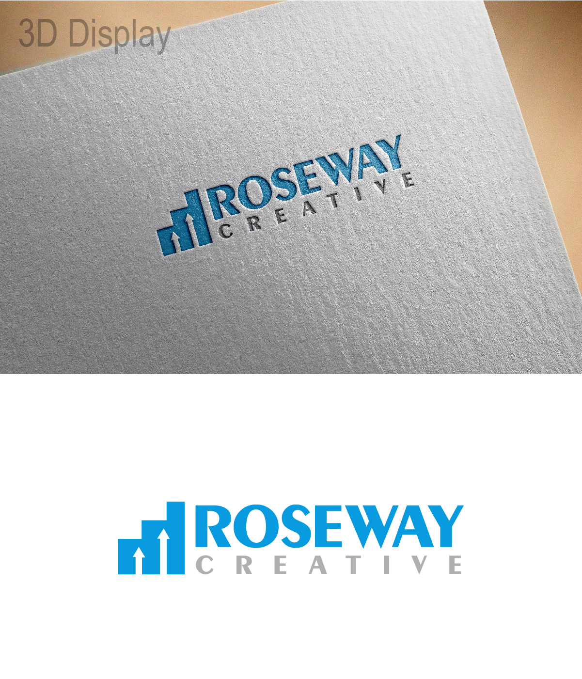 Logo Design by 3Guys for Roseway Creative | Design #13580638