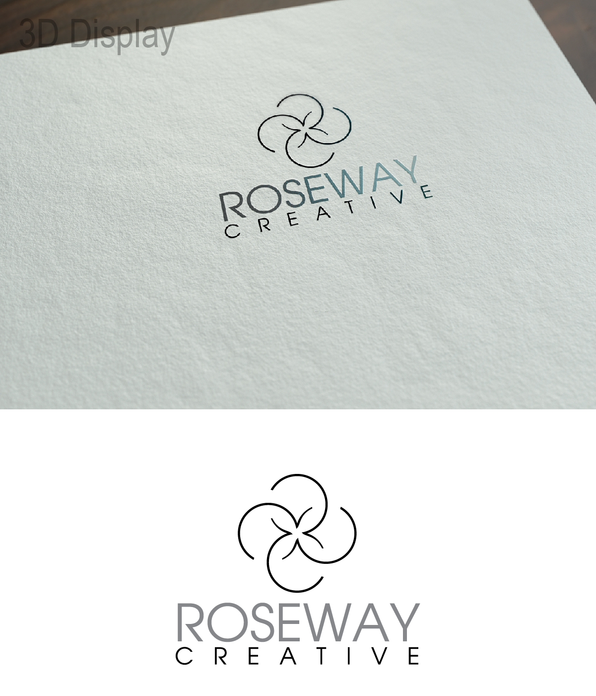 Logo Design by 3Guys for Roseway Creative | Design #13608307