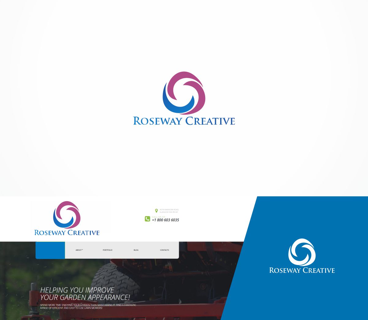 Logo Design by Paulsein for Roseway Creative | Design #13594473