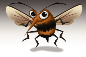 Ugly bug pest control logo and banner | Design de Panneau par pinky