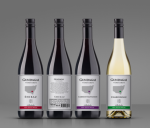 Wine label for small winery/big vineyard selling to local market | Diseño de Etiqueta por Shark1