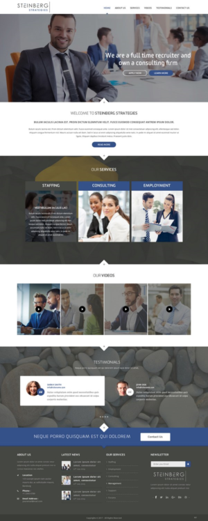Wordpress Design by pb for this project | Design: #13587337