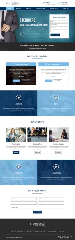 Wordpress Design by pb for this project | Design: #13587338