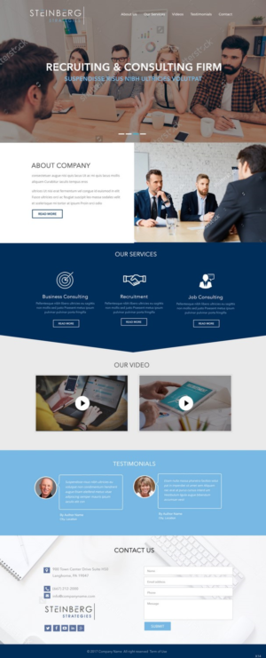 Wordpress Design by pb for this project | Design: #13587351