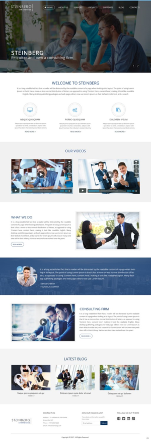 Wordpress Design by pb for this project | Design: #13587353