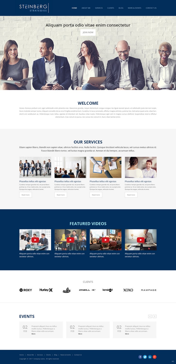 Wordpress Design by pb for this project | Design #13587355