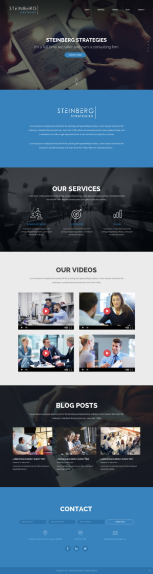 Wordpress Design by pb for this project | Design: #13587357