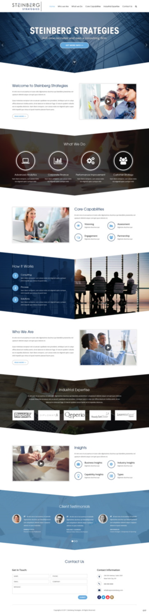 Wordpress Design by pb for this project | Design: #13587359