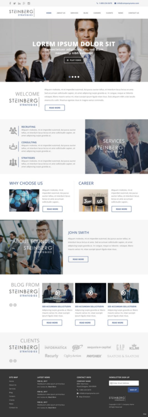 Wordpress Design by pb for this project | Design: #13595545