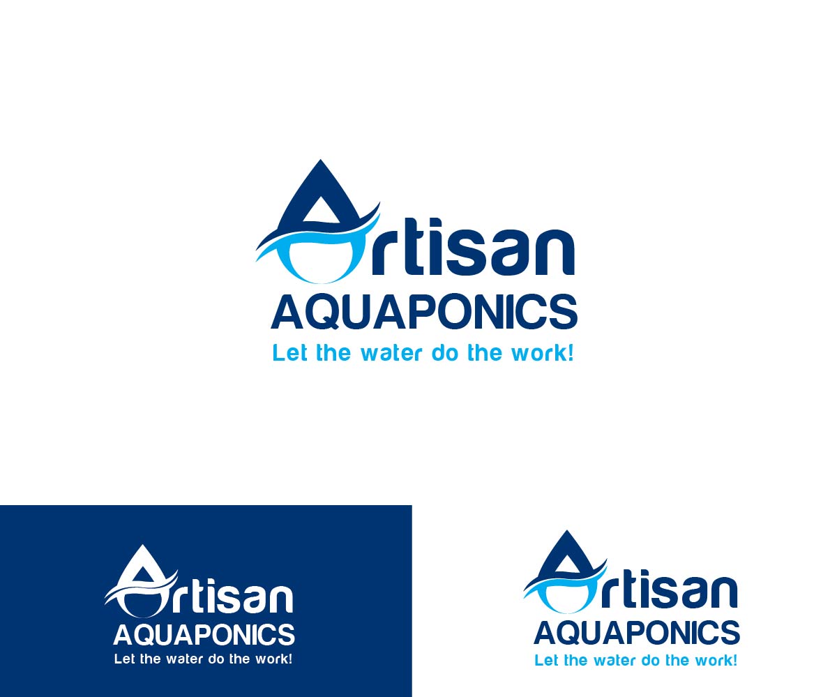 Logo Design by Isnah Logo for Artisan Aquaponics | Design #13664991