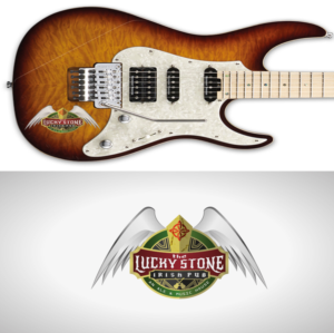 Logo Design by Owleria for The Lucky Stone Irish Pub | Design #13668396