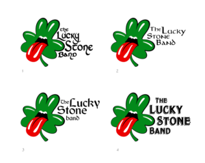 Logo Design by Cherry Garden for The Lucky Stone Irish Pub | Design #13669312