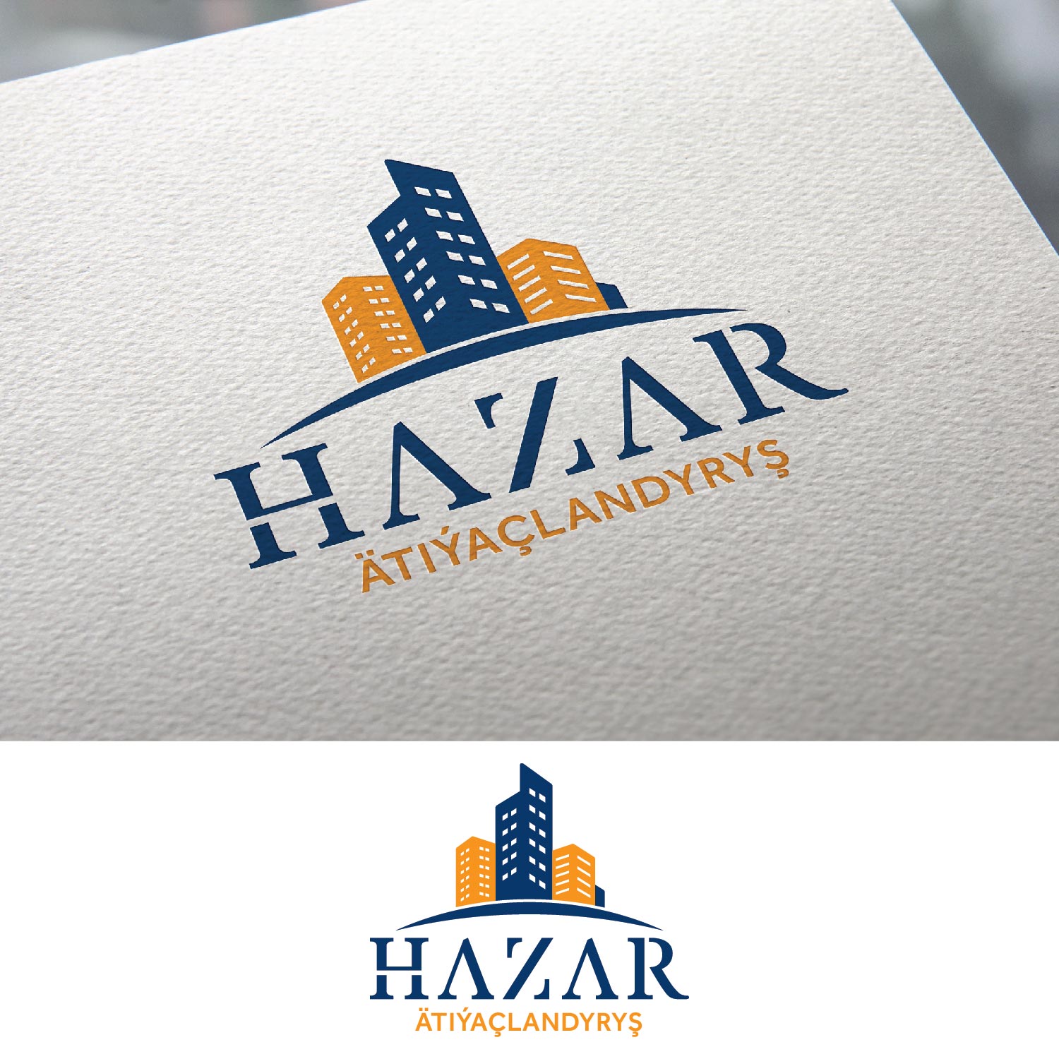 Logo Design by Anoushay for Hazar Ätiýaçlandyrys AGPJ | Design #13622048