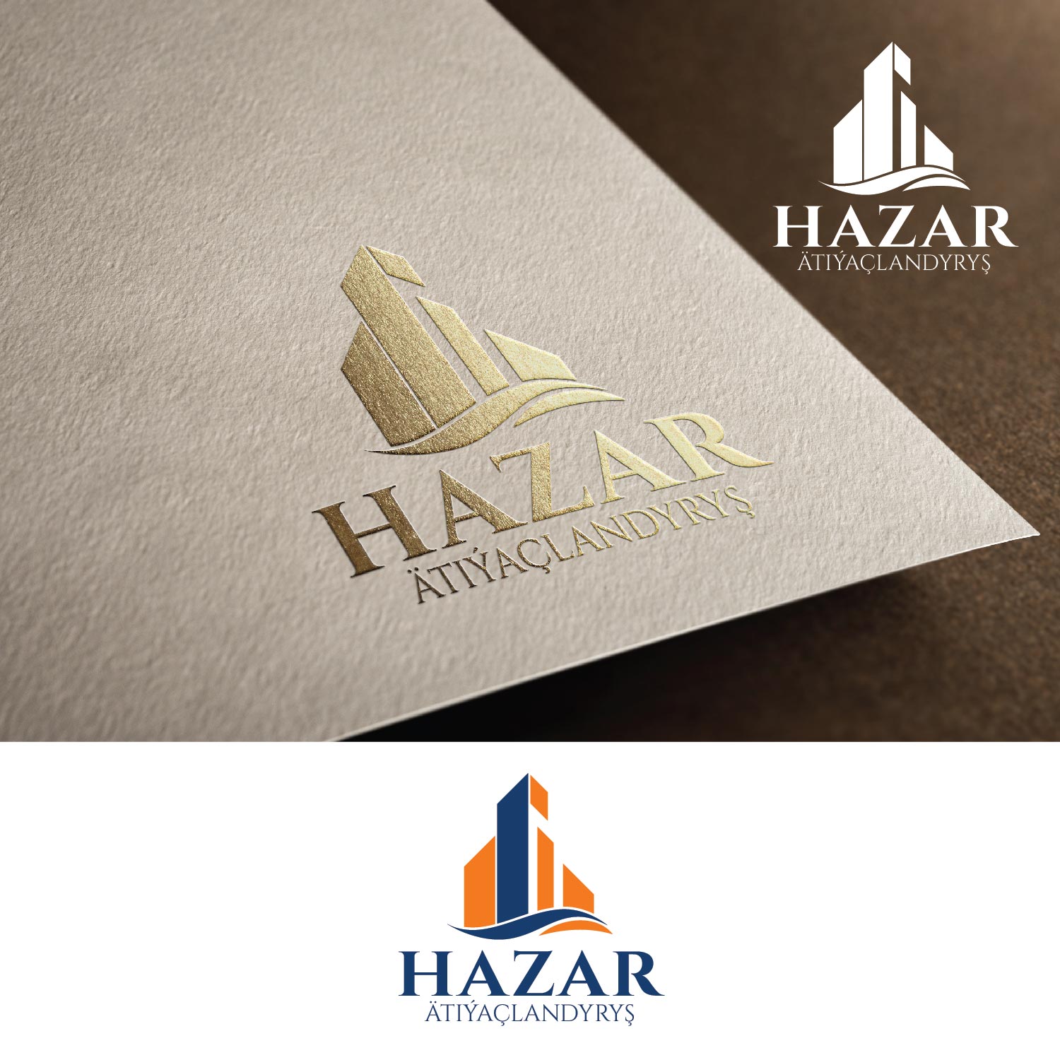 Diseño de Logo por Anoushay para Hazar Ätiýaçlandyrys AGPJ | Diseño #13622059