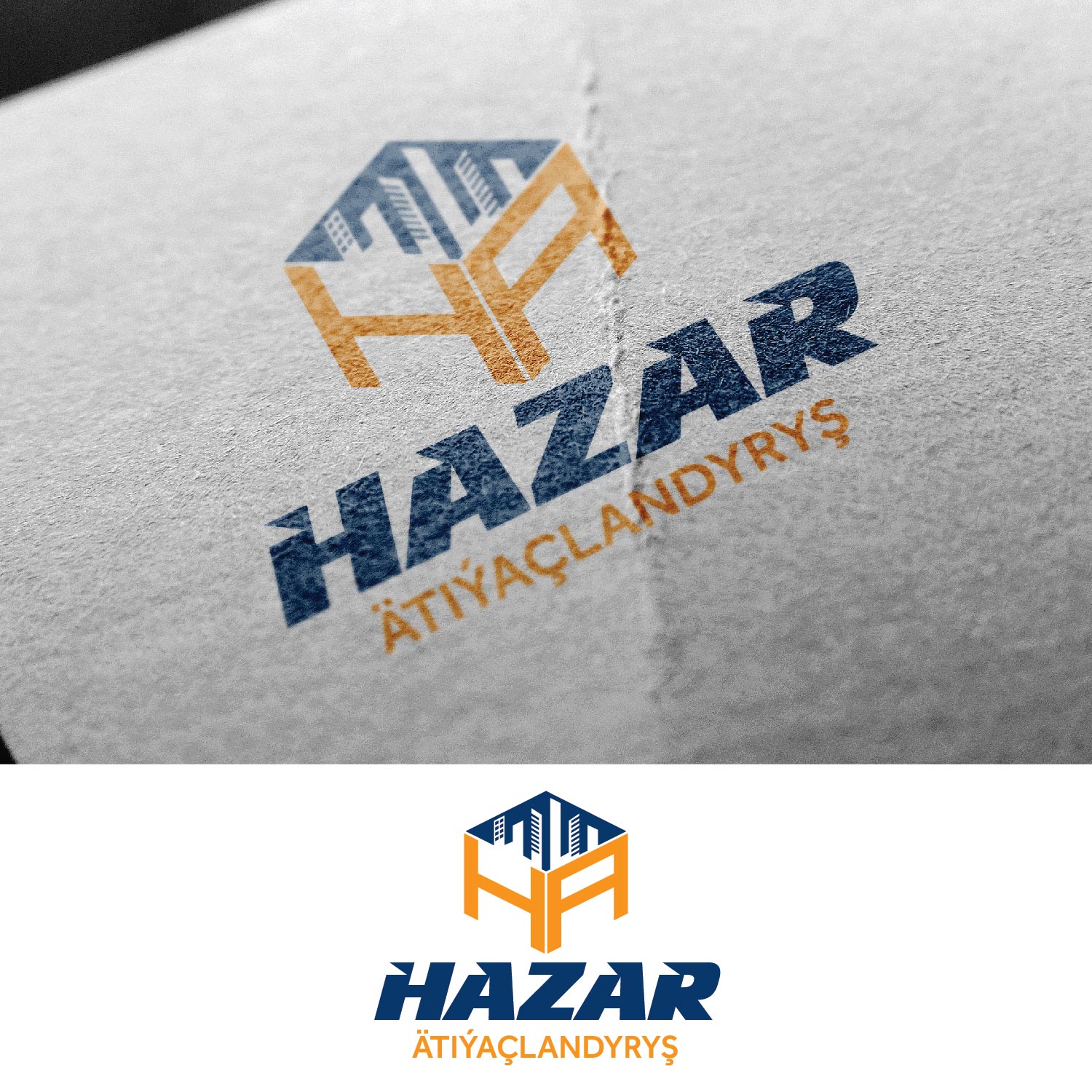 Logo Design by Anoushay for Hazar Ätiýaçlandyrys AGPJ | Design #13622066