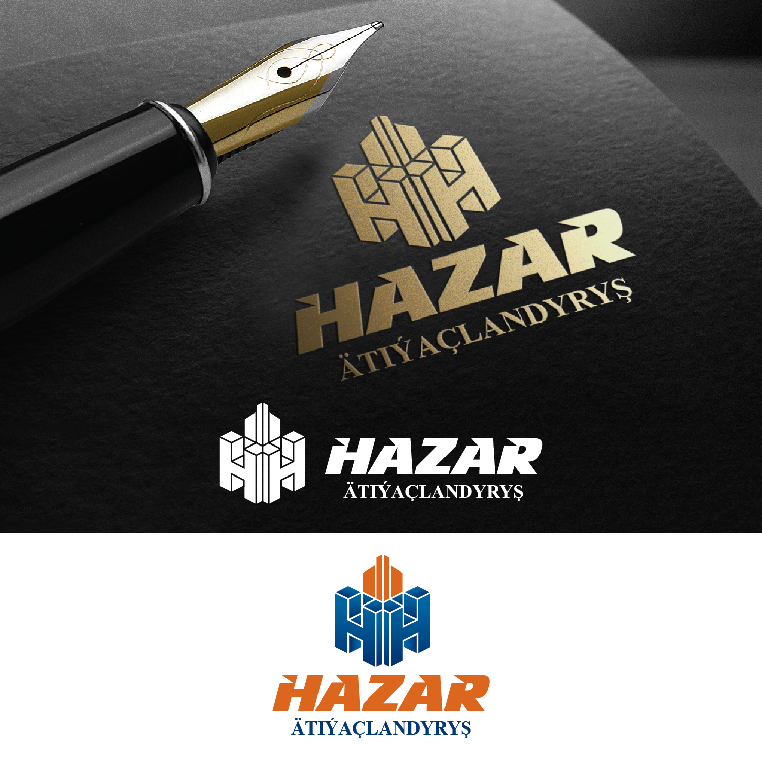 Logo Design by Anoushay for Hazar Ätiýaçlandyrys AGPJ | Design #13644099