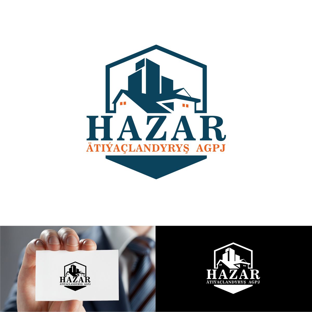 Logo Design by webeezine for Hazar Ätiýaçlandyrys AGPJ | Design #13591961