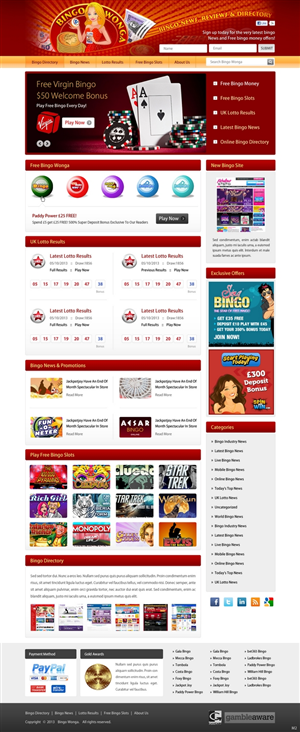 Web Design by pb for Anthony Barlow | Design: #2485876