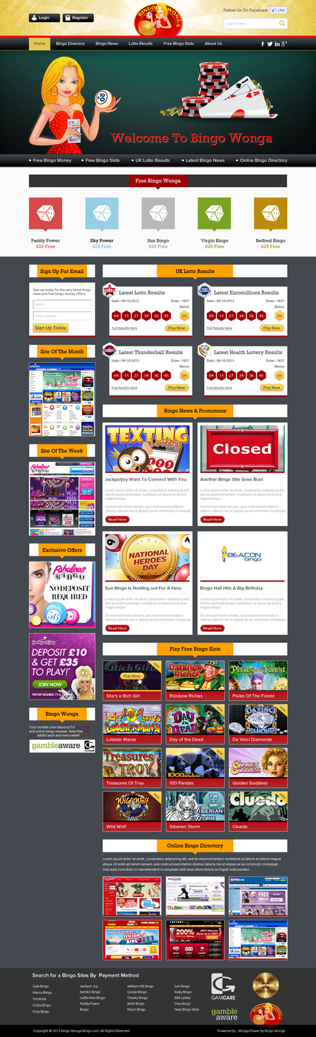 Web Design by OM for Anthony Barlow | Design #2499362