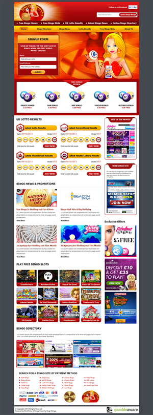 Web Design by OM for Anthony Barlow | Design: #2510005
