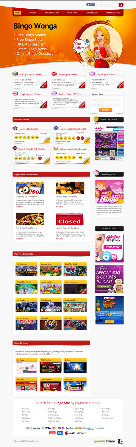 Web Design by OM for Anthony Barlow | Design #2510030