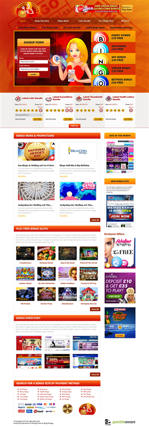 Web Design by OM for Anthony Barlow | Design: #2691989