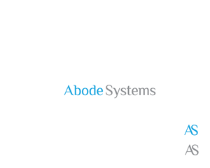 Logo-Design von Pv_999 für Abode System  | Design: #2475352
